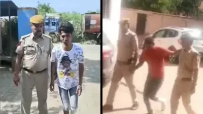 भरतपुर पुलिस से बचना नामुमकिन  आरोपियों के वीडियो शेयर कर लिखा   डॉन हो या पुष्पा पुलिस के आगे झुकेगा 