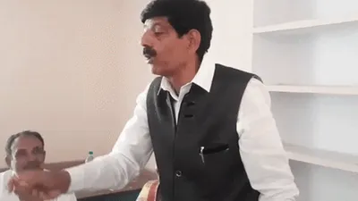 विधायक श्रवण कुमार का वीडियो वायरल  बोले   कांग्रेस को नहीं  श्रवण कुमार को मिले है वोट 