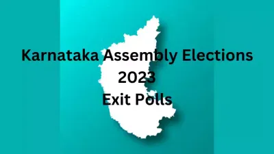 karnataka election exit poll   कर्नाटक में बन सकती है कांग्रेस सरकार  एग्जिट पोल में भाजपा को झटका  एक बार फिर किंगमेकर बनेगी jds  