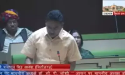 rajasthan assembly session   विधायक चंद्रभान पर नाराज हुए स्पीकर जोशी  एक भी प्रश्न ना पूछने की दे डाली चेतावनी